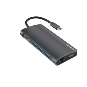 DOCKING STATION NATEC OWLER 2 USB-C->3XUSB 3.0,HDMI 4K,RJ45,SD,MSD
