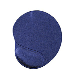 ALFOMBRILLA DE GEL GEMBIRD  PARA RATON CON SOPORTE PARA MUNECA, AZUL