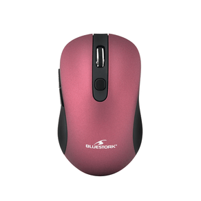 BLUESTORK OFFICE 60 RATON INALAMBRICO 2,4 GHZ, 6 BOTONES, 1000/1600 PPP. COMPATIBLE CON WINDOWS Y MAC.  2 PILAS AAA INCLUIDAS. DORADO.