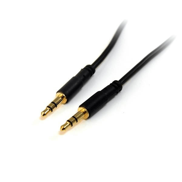 4.5m slim 3.5mm stereo audio cable m m