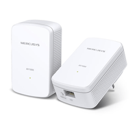 Miniatura 1 de KIT 2 PLC/POWERLINE MERCUSYS  MP500KIT RJ45-1000MBPS