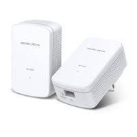 Miniatura 2 de KIT 2 PLC/POWERLINE MERCUSYS  MP500KIT RJ45-1000MBPS