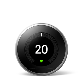 Google Nest Learning Thermostat Steel