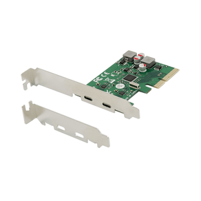 CONTROLADORA CONCEPTRONIC PCI EXPRESS X4 2 PUERTOS USB 3.2 GEN2 TIPO C AUTOALIMENTADA