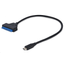 ADAPTADOR DE UNIDAD USB 3.0 TIPO-C MACHO A SATA 2.5''