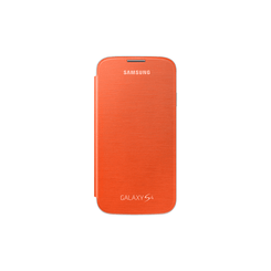 FUNDA SMARTPHONE GALAXY S4 FLIP COVER NARANJA