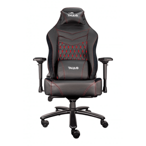 SILLA GAMER TALIUS MAMUT NEGRA/ROJA 4D, FROG, BASE METAL, RUEDAS NYLON, SOPORTA HASTA 170KG