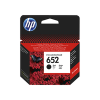 HP Ink/652 Black Cart