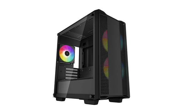 CAJA DEEPCOOL CC360 ARGB | NEGRO | S/F