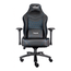 SILLA GAMER TALIUS MAMUT NEGRA/AZUL 4D, FROG, BASE METAL, RUEDAS NYLON, SOPORTA HASTA 170KG