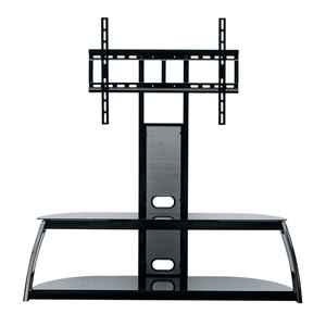 MESA-CON-SOPORTE-APPROX-PARA-TV-DE-30-63--BALDAS-DE-CRISTAL-TEMPLADO-5mm-CONJUNTO-EN-COLOR-NEGRO-1118x508x1372mm