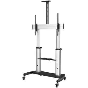MOBILE-TV-CART---60-TO-100IN-TVS---HEIGHT-ADJUSTABLE-LOCKAB-LE