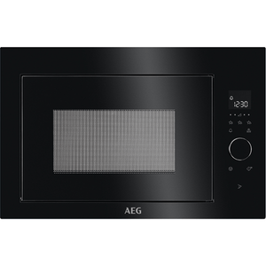 HORNO MICROONDAS INTEGRABLE AEG MBE2657SEB 26 LITROS SIN GRILL NEGRO