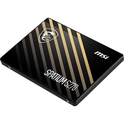 DISCO DURO SSD MSI SPATIUM S270 | 480GB | SATA 3 | 3D NAND | 2.5"