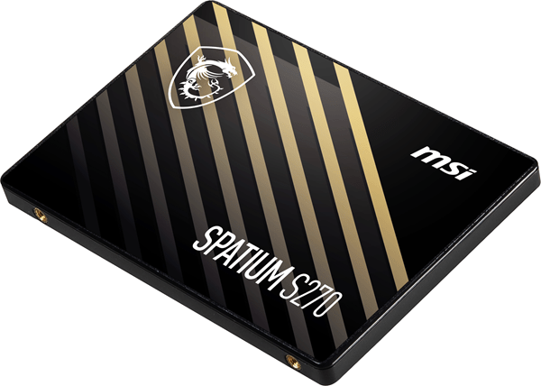 DISCO DURO SSD MSI SPATIUM S270 | 480GB | SATA 3 | 3D NAND | 2.5"