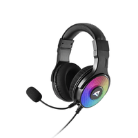 Miniatura 1 de AURICULARES GAMING SHARKOON RUSH ER40 NEGRO MICROFONO ALAMBRICO RGB