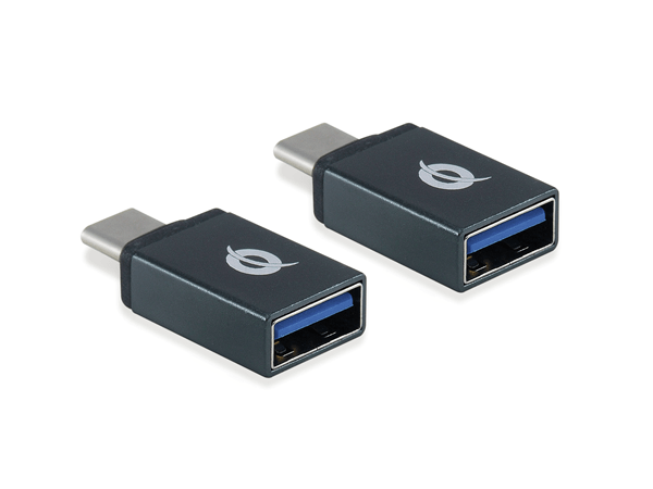ADAPTADOR USB-C 3.1 MACHO A USB 3.0 TIPO A HEMBRA OTG 5GB/S PACK 2 UDS