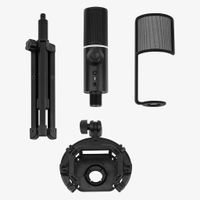 Miniatura 10 de Streamplify Ring Light Microfono MIC RGB USB-A Negro + tripode incluido