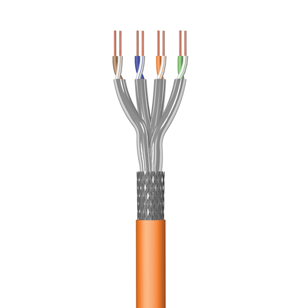 Ewent IM1226 cable de red Naranja 50 m Cat7 S FTP S STP