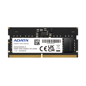 Memoria RAM  Portátil DDR5 8GB  4800Mhz  (1x8)  ADATA  AD5S48008G-S