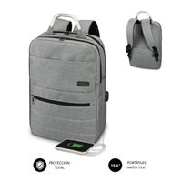 Miniatura 2 de MOCHILLA PORTATIL 15,6´´ SUBBLIM GREY