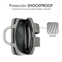 Miniatura 6 de MOCHILLA PORTATIL 15,6´´ SUBBLIM GREY