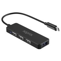 Miniatura 2 de APPROX Hub USB Tipo-C 3USB 2.0 + 1Puerto USB 3.0