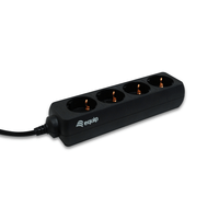 Miniatura 1 de REGLETA 4 TOMAS EQUIP IEC320 CONECTOR A 4 SCHUKO