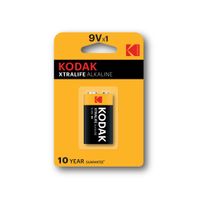 Miniatura 2 de PILA KODAK ALCALINA  XTRALIFE 9V LR61 BLISTER*1