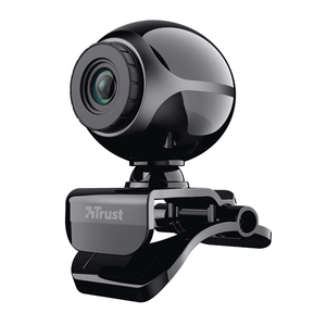 CAMARA-WEBCAM-TRUST-EXIS-BLACK-SILVER