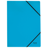 Miniatura 1 de CARPETA DE CARTON CON GOMAS Y SIN SOLAPAS A4 RECYCLE 100% AZUL LEITZ 39080035