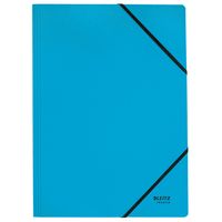 Miniatura 2 de CARPETA DE CARTON CON GOMAS Y SIN SOLAPAS A4 RECYCLE 100% AZUL LEITZ 39080035