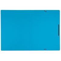Miniatura 5 de CARPETA DE CARTON CON GOMAS Y SIN SOLAPAS A4 RECYCLE 100% AZUL LEITZ 39080035