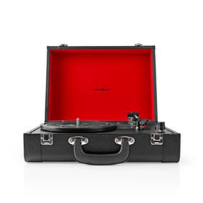 GIRADISCOS NEDIS TURN210BK 18W MALETA