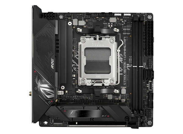 asus amd  rog strix b650e-i gaming wifi socket am5
