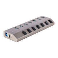 Miniatura 2 de HUB CONCENTRADOR USB-C DE 7 PUERTOS CON INTERRUPTOR ES