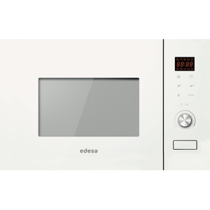 HORNO MICROONDAS INTEGRABLE EDESA EMW-2020-IG WH 20 LITROS CON GRILL BLANCO