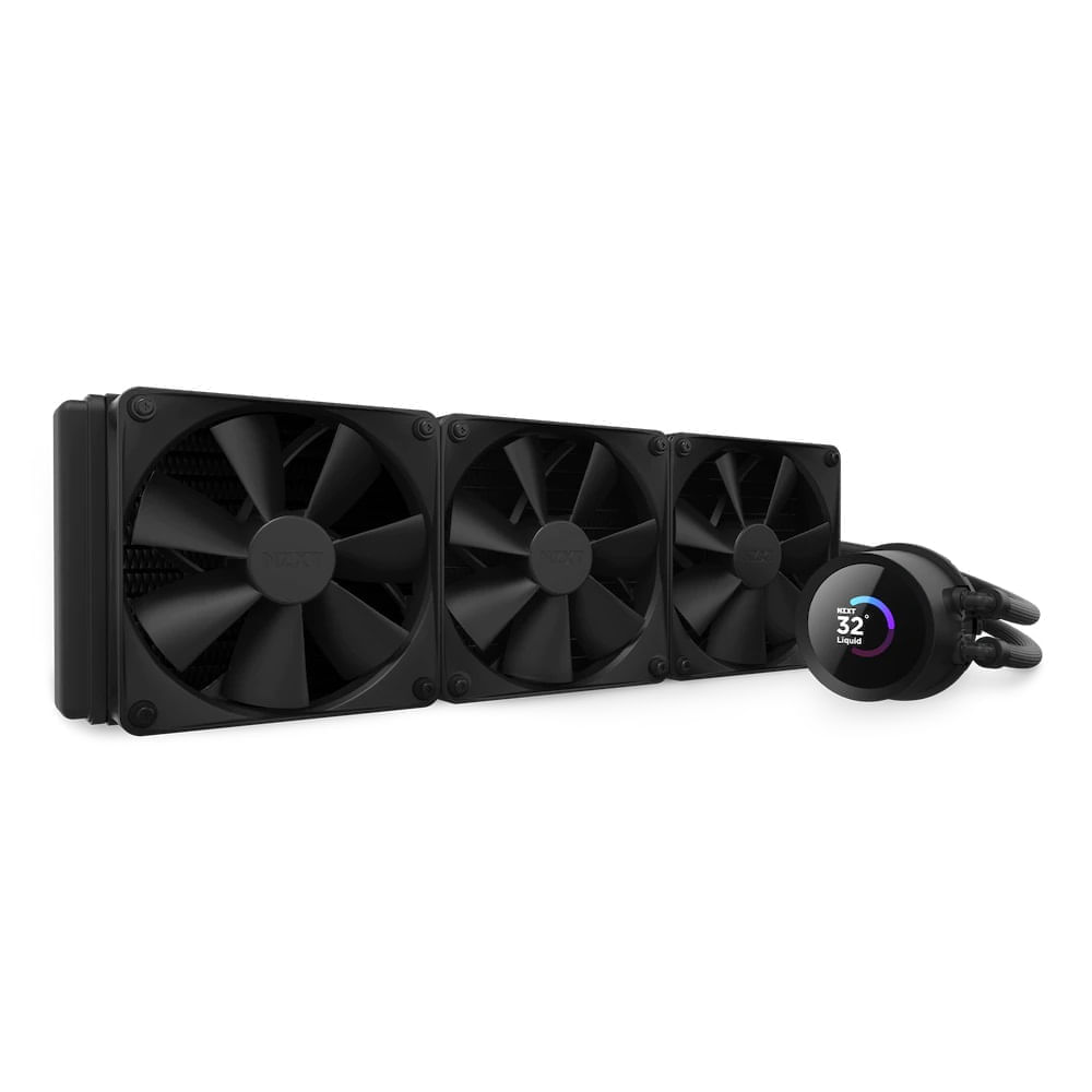 refrigeracion liquida nzxt kraken 360mm | negro | display lcd