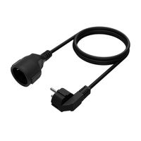 Miniatura 3 de AISENS Cable Alargador de Alimentacion Schuko, CEE7/M-CEE7/H, Negro, 10M