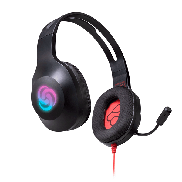 GAMING HEADSET TYPHOON FR-TEC LED RGB CONTROL VOLUMEN/MU TE