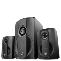 Miniatura 1 de ALTAVOCES 2.1 HIDITEC H400 BLUETOOTH/SD/USB DARK EDITION