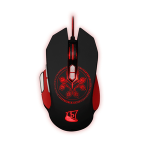 MOUSE GAMING KONIX DRAKKAR HEIMDALL 9 BOTONES 4000DPI  1.7m CABLE LED  KX-GMD-30-PC